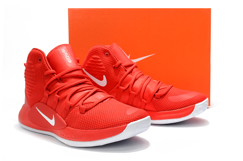 Women Nike Hyperdunk X 2018 Red White Shoes